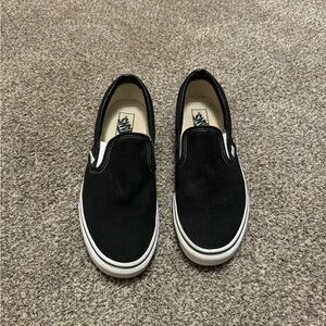 Men’s slip on black Vans size 10.5